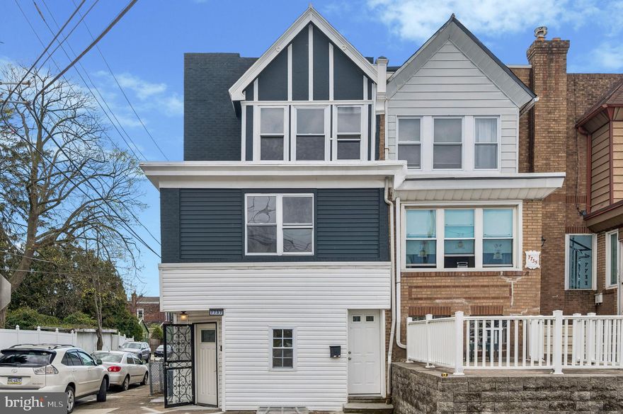 Welcome to 7737 Walker St, a fully renovated, turnkey duplex in the highly desirable Holmesburg section of Northeast Philadelphia. This is not your typical duplex, offering over 2,200 sq ft above grade plus a finished basement, with two exceptionally large units designed for comfortable living.

The upper unit is a bi-level, townhouse-style layout with 3 bedrooms and 2 full bathrooms. It features a dedicated living room, dining room, bathroom, and kitchen all on the main level, while the bedrooms and an additional full bathroom are conveniently located upstairs—offering a traditional townhome-style layout that feels like a full single-family home. Dual heating zones add comfort and efficiency. Projected rents up to $2,000+/month.

The lower unit is a spacious bi-level 1-bedroom, 1.5-bath with a finished basement and dedicated laundry area. Projected rents up to $1,400+/month.

Both units feature updated kitchens and bathrooms along with hardwood flooring throughout. With separate entrances, central air, and a new roof (2026), this property is perfect for a house hacker looking to offset their mortgage or an investor seeking a strong income-producing asset in a high-demand Northeast Philadelphia location.

Both units are currently vacant, offering immediate flexibility for an investor to place tenants at full market rents or for an owner-occupant to move right in.