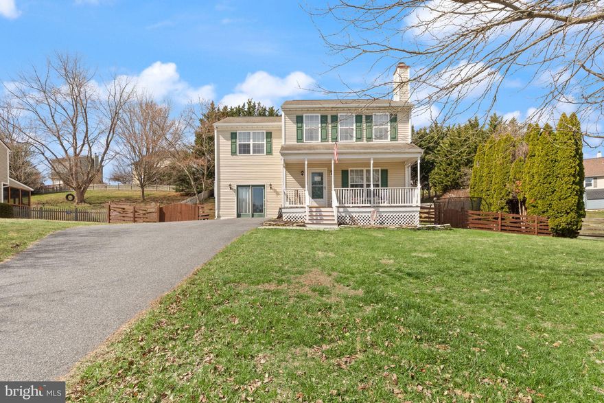 Welcome Home to the lovely Atlee Ridge Community of New Windsor, MD. This very charming colonial has lots to love, inside and out! Highlight features include a huge bonus family room, 15' x 20' primary bedroom with attached full bath and vaulted ceiling, large deck with screened in room, fully fenced rear yard, extended driveway for lots of parking, Wood burning fireplace in main room, TALL ceilings in basement.  Notable Updates include: HVAC 2016, Water Heater 2025, New Deck 2018, Washer/Dryer 2025.  And the best part... There is NO HOA in this community!