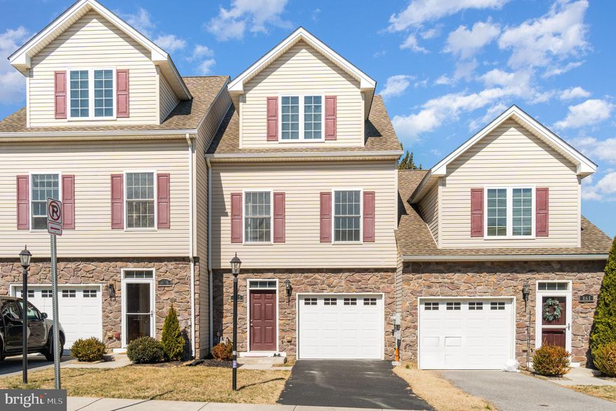Beautifully maintained, spacious townhome in the desirable Cherry Tree community in Hanover! This move-in-ready home features three finished levels of living space with a bathroom on each floor, an open concept main floor perfect for gathering and entertaining, a bright eat-in kitchen featuring a center island, pantry, and dining area that opens to the rear deck, an owner's suite with a walk-in closet and attached bathroom, and so much more! The lower level features a spacious bonus room that would make a great 4th bedroom, family room, toy room, or an in-home office or gym. The rear deck offers the perfect space to relax and entertain and the property backs up to a community pond and trees offering peaceful views year-round to enjoy. Centrally located close to schools, parks, shops, dining, and all of the amenities Hanover has to offer.