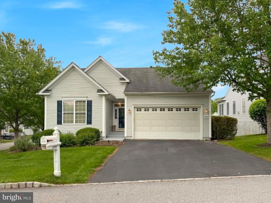 Professional photos will be uploaded on  5/14.  Welcome to 3508 Beechwood Road — a beautifully maintained 2-bedroom, 2-bath ranch home in the highly sought-after 55+ community of Foxfield. Lovingly cared for by its original owner, this exceptional home features fresh paint, new luxury vinyl plank flooring throughout, and an expanded floor plan designed for comfortable everyday living.

Step inside to a spacious, light-filled living room that flows seamlessly into the kitchen and dining areas, creating an ideal layout for both relaxing and entertaining. The kitchen offers abundant cabinetry, generous counter space, casual eat-in dining, and a warm, inviting atmosphere perfect for gathering with family and friends. Sliders just beyond the dining area lead to a large rear deck — the perfect spot to enjoy morning coffee or outdoor entertaining.

Convenient first-floor living continues with a spacious laundry room featuring a large storage closet and direct access to the attached 2-car garage, making everyday living and easy in-and-out access a breeze.

Privately tucked away from the main living space, the primary suite features two large closets and an ensuite bath. A second bedroom and full hall bath provide comfortable accommodations for guests, hobbies, or a home office.

One of this home’s standout features is the walk-out lower level with sliders and a large window — offering endless possibilities for future finished living space. Whether you envision a third bedroom, theater room, game room, craft studio, fitness area, home office, or second family room, this bright lower level is a blank canvas ready for your personal touch.

Foxfield offers resort-style amenities second to none, including a clubhouse, fitness center, library, resistance pool, outdoor pool, billiards room, craft room, scenic walking trails, tennis and pickleball courts, bocce, shuffleboard, corn hole courts, horseshoe pits, a putting green, and even a charming 6-hole golf course. Residents also enjoy an active social calendar filled with clubs, events, and excursions.

The monthly HOA fee provides truly low-maintenance living and includes lawn care, snow removal, roof repair and replacement, driveway seal coating, and trash service.

Conveniently located near major highways, shopping, restaurants, and both Pennsylvania and nearby tax-free Delaware, this home offers the perfect combination of comfort, convenience, and community.

More than just a home — this is a lifestyle. Schedule your private showing today and experience everything Foxfield has to offer.