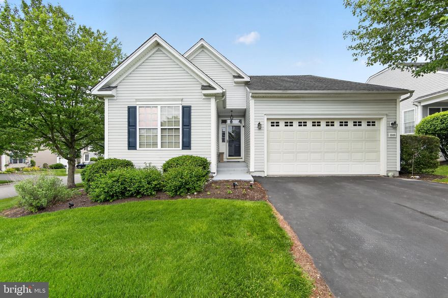Professional photos will be uploaded on  5/14.  Welcome to 3508 Beechwood Road — a beautifully maintained 2-bedroom, 2-bath ranch home in the highly sought-after 55+ community of Foxfield. Lovingly cared for by its original owner, this exceptional home features fresh paint, new luxury vinyl plank flooring throughout, and an expanded floor plan designed for comfortable everyday living.

Step inside to a spacious, light-filled living room that flows seamlessly into the kitchen and dining areas, creating an ideal layout for both relaxing and entertaining. The kitchen offers abundant cabinetry, generous counter space, casual eat-in dining, and a warm, inviting atmosphere perfect for gathering with family and friends. Sliders just beyond the dining area lead to a large rear deck — the perfect spot to enjoy morning coffee or outdoor entertaining.

Convenient first-floor living continues with a spacious laundry room featuring a large storage closet and direct access to the attached 2-car garage, making everyday living and easy in-and-out access a breeze.

Privately tucked away from the main living space, the primary suite features two large closets and an ensuite bath. A second bedroom and full hall bath provide comfortable accommodations for guests, hobbies, or a home office.

One of this home’s standout features is the walk-out lower level with sliders and a large window — offering endless possibilities for future finished living space. Whether you envision a third bedroom, theater room, game room, craft studio, fitness area, home office, or second family room, this bright lower level is a blank canvas ready for your personal touch.

Foxfield offers resort-style amenities second to none, including a clubhouse, fitness center, library, resistance pool, outdoor pool, billiards room, craft room, scenic walking trails, tennis and pickleball courts, bocce, shuffleboard, corn hole courts, horseshoe pits, a putting green, and even a charming 6-hole golf course. Residents also enjoy an active social calendar filled with clubs, events, and excursions.

The monthly HOA fee provides truly low-maintenance living and includes lawn care, snow removal, roof repair and replacement, driveway seal coating, and trash service.

Conveniently located near major highways, shopping, restaurants, and both Pennsylvania and nearby tax-free Delaware, this home offers the perfect combination of comfort, convenience, and community.

More than just a home — this is a lifestyle. Schedule your private showing today and experience everything Foxfield has to offer.