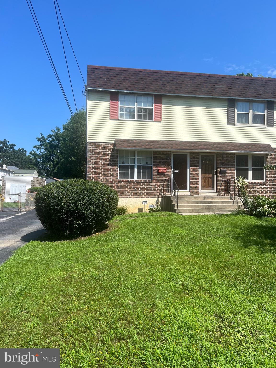 Welcome home to an unique opportunity to purchase 237 W. Providence Rd. This twin home has plenty of off street parking (approximately 8-10 cars) with a spacious rear yard with a walkin shed. The property has an upgraded eatin kitchen with custom cabinets, granite countertop, modern appliances, access to the rear yard, well placed main level full size bathroom, living / dining combo, partially finished basement w/ a separate laundry rm ( the energy efficient washer/dryer are included), and Bilco doors to access the rear. The upper lever has 3 spacious bedrooms with plenty of closet space, natural light, and a full size hallway bathroom , and recently installed new carpet .