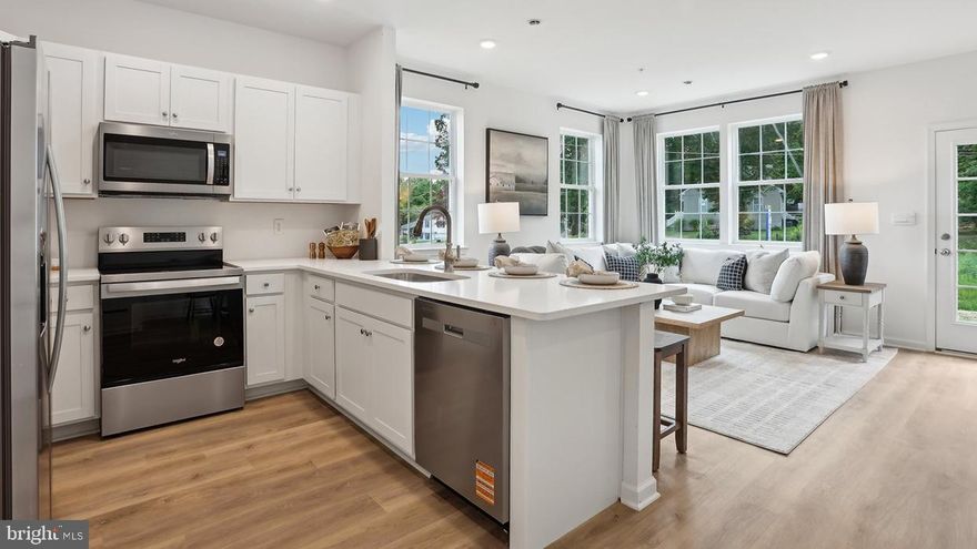 The Delmar: Affordable Brand New Townhome Living – Move In this March! 
WASHER, DRYER, AND REFRIGERATOR INCLUDED! This home offers incredible value and is truly move-in ready, presenting an exceptional opportunity to own a new home for likely less than your current rent.
Discover "The Delmar," a smart and spacious two-story townhome designed for practical, contemporary living. Spanning 1,500 square feet, this thoughtfully crafted plan features 3 comfortable bedrooms, 2.5 stylish baths, and a convenient 1-car garage.
The main level presents an inviting open-concept layout. The modern eat-in kitchen boasts a large pantry, a functional central island, and seamlessly flows into the airy, sunlit dining and living areas—perfect for everyday life and entertaining.
Upstairs, retreat to the private living quarters. The comfortable owner’s suite includes a large walk-in closet and a private owner’s bath with a spacious walk-in shower and dual vanity. The two additional bedrooms offer ample closet storage, and the smart floor plan includes a convenient hall bath and an upstairs laundry area, making chores a breeze.
Experience the significant benefits of brand-new construction: peace of mind is guaranteed with a builder’s warranty. This home provides the low-maintenance lifestyle you desire with the solid amenities and design you deserve.
This particular unit is anticipated to be available for a seamless February or March move-in.
Priced for today's market and built for lasting comfort, The Delmar is waiting for you—schedule your tour today and explore the possibilities of homeownership!