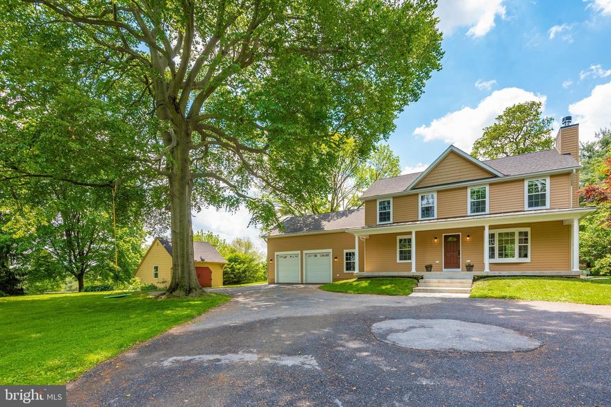 Absolutely beautiful country colonial on a spacious lot with mature trees.  Pull up from a hard day of work to this immaculate, expanded and remodeled 4 bedroom home with 3 full baths, and 2 car over-sized garage  all this on a private 1 acre lot.  The property also has a 16x32 detached workshop just waiting for your hobbies. The interior is open 25X10 kitchen with hardwood floors that flow into the 10X10 dining area and 15X15 family room.  Just off the kitchen is the laundry/mud-room and a 9X11 bedroom.  The upstairs  boasts 3 more bedrooms.  The master is 14X16 with a two walk-in closet and full bath.  There is plenty of room for everyone and the property is located minutes from historic New Market and Lake Linganore offering loads of outdoor fun. Call Chuck Zepp for your private tour.
