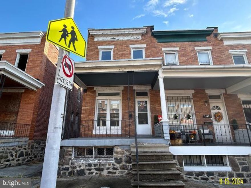 Welcome to this classic brick rowhome in the vibrant Rosemont neighborhood of Baltimore! Offering a spacious layout that combines traditional charm with modern potential, this home is ideal for investors or first-time homebuyers ready to add their personal touch. Conveniently located with easy access to schools, local amenities, and public transportation, this property presents an excellent opportunity for anyone seeking affordability and convenience in the heart of Baltimore City. Don’t miss out—schedule your showing today