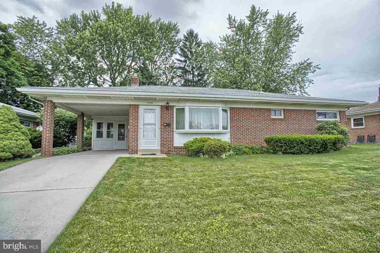 A SOLID STARTER HOME! ONE OWNER BRICK 3BR, 1.5 BA ranch home with numerous updates. Beautiful sunroom addition overlooks nice spacious yard w/shed storage. Updates include windows and GAS HVAC in '09. Kitchen includes gas range, dishwasher, microwave, fridge & dining area Basement partially finished w/powder room & handmade built-in bookshelves by owner. This home has been well taken care of!