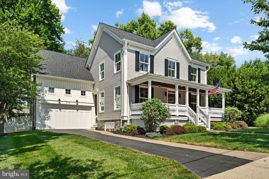 Truly love coming home each and every day to this custom craftsman masterpiece — a stunning achievement of design and detail, built by respected local builder Bukont Homes. Located in the heart of the Town of Vienna, this one-of-a-kind home was built exclusively for this lot and exudes character at every turn.  With 5 bedrooms and 4.5 bathrooms spanning three beautifully finished levels, this home is the perfect blend of warmth, craftsmanship, and livability.

From the moment you step onto the inviting front porch with hand-stained Ipe wood flooring and walnut bead board ceiling, you’ll feel the care and intention behind every inch of this home. Inside, the newly refinished hardwood floors, shiplap wainscoting, custom trim, and newly upgraded LED recessed lighting set a polished yet comfortable tone. The main level features an open layout anchored by the family room with cozy wood-burning fireplace, flowing into the gourmet kitchen — a dream for any chef with its Sub-Zero refrigerator, Wolf commercial-grade gas range, custom cabinetry, granite countertops, and hand-laid mosaic backsplash. Whether you're hosting a dinner party or enjoying a quiet evening, the layout offers flexibility, elegance, and ease.

Upstairs you will find a place to retreat! The huge primary suite is complete with two walk-in closets and a newly renovated spa-style bath showcasing dual vanities, relaxing tub, glass inclosed shower, and intricate ceramic tile. Three additional bedrooms complete the upper level — two connected by a Jack-and-Jill bathroom, the third offering its own private en suite and all boasting walk in closets. A centrally located laundry area provides everyday convenience. Downstairs, the finished basement includes a large rec room, full bedroom, and full bath — with potential to expand even further, with two additional rooms ready for your unique touch.

Outside, the full vinyl-fenced backyard is ideal for pets and play, and the rear deck with a built-in bar and grill makes entertaining effortless. The attached two-car garage is equipped with a Tesla charger and room for storage. Every inch of the professionally landscaped .23-acre lot reflects pride of ownership and thoughtful planning.

The quality and perfection of this Bukont custom built home is only matched by its fantastic location within a 6 minute walk to everything the Town of Vienna has to offer. Restaurants, shopping, the W&OD Trail, and beloved town events like Viva Vienna, Oktoberfest, and the annual parades. Located in the Madison High School pyramid and only a 3-minute walk to Vienna Elementary, this home combines small-town charm with unbeatable walkability and convenience.

An opportunity like this doesn’t come often. The unmatched quality, location, and lifestyle of this home must be experienced in person.