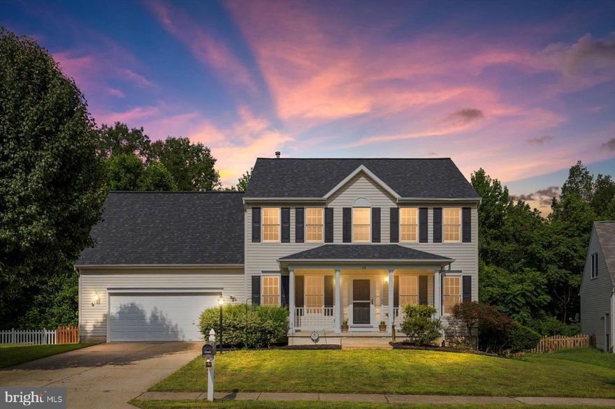 PRICE IMPROVEMENT !!! MOVE IN READY!!! Welcome Home to this Stunning 3-Level Colonial!! Home offers 3,500+ sqft of Living Space, a Finished Walkout Basement, 5 Spacious Bedrooms, 3.5 Baths, Updated Kitchen and Flooring, a Newer Roof Installed 2018, an Energy-Efficient Heating and Cooling System Serviced Twice a Year, An Oversized 2-Car Garage with Storage Space, a Beautifully Fenced-In Backyard, an Irrigation System, and a Huge Relaxing Deck Great for Entertaining.   Home Backs to the Woodline, Very Private Lot!! Minutes to I95 , VRE and Shopping.  Community Pool, Clubhouse, Walking Trails, and More!! 
 A Must See for the Price and Location!!