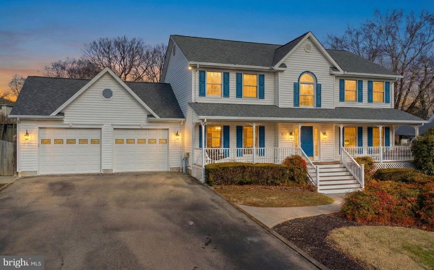 Welcome to 1296 Crossover Drive, a beautifully maintained colonial with 3 finished levels that delivers the space, flexibility, and easy-living lifestyle you've been looking for. Enjoy nearby water access, plus the option to launch your boat at Mayo Ridge Marina, all with no HOA (voluntary), so you can truly live the way you want.

Hardwood floors span the main level and extend into portions of the upper level, and the home features inviting front and back porch spaces that expand your living and entertaining options. The kitchen is generous in size and has been updated with upgraded counters, a range hood, pantry, and stainless steel appliances, including an induction cooktop.

Upstairs, you’ll find three spacious bedrooms plus bonus space that easily flexes for a home office, gym, or additional living area. The oversized closet space adjoining the primary suite could also be converted into a nursery or fourth bedroom. The finished walk-out lower level adds even more room to spread out, complete with a full bath, game space, and a cozy fireplace, plus additional flexible space ideal for a potential 4th or 5th bedroom setup.

Out back is your private play space. A large, fully fenced yard with pear and apple trees, plus a deck and screened porch with skylights, sets the stage for relaxed everyday living and unforgettable gatherings. Top it all off with a hot tub and sauna, and you have a backyard retreat you will use year-round.

Major improvements include a new roof (Dec 2025), deck replacement (approx. 2023), and water softener replacement (approx. 2025). Additional features include 3-zone heat pumps, a radon system, and an oversized drive-through garage with a 30A plug suitable for an RV, plus access straight through to the backyard.

Rare for the area, the oversized driveway fits up to 6 cars and offers plenty of room to park your boat, RV, and larger equipment. Ask about conveyances, including wall-mounted TVs, pool table, and select porch and patio furniture.

Perfectly positioned in Edgewater’s West Shore community, this home puts you close to some of the area’s best Chesapeake Bay experiences, with easy access to the waterways that make this community so special. Spend weekends at Mayo Beach Park at the mouth of the South River, or explore the trails and shoreline at Beverly Triton Nature Park for boating, fishing, crabbing, and quiet coastal scenery. When you are ready to head out, enjoy waterfront dining, visit historic London Town and Gardens on the South River, and do not miss a meal at local favorite Old Stein Inn. All of it is just minutes from Annapolis and within easy reach of Washington, DC and Baltimore. Welcome Home!