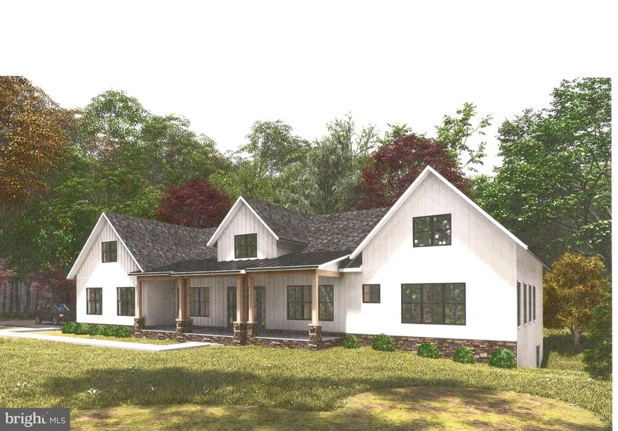 Custom Local Homebuilder Grossnickle Construction is offering this Sprawling Ranch Home on 9.26 Acres at Bowman Farm. The home features 3600+ SF of Main Level living space with Full Basement - with the option to add a bonus room on an upper level. Lot price is $450,000; Base Price of House is $816,595.  3 Bedrooms, Study, 3.5 Baths plus rough in, Great Room, Dining & Morning Rooms, Mud and Laundry Rooms, Primary with Sitting Room. 9' Ceilings, Hardwood Flooring, Gourmet Kitchen, Craftsman Style Trim, Full Unfinished Basement with  Walk-up or Walk-out (depending on house placement) and Rough in.