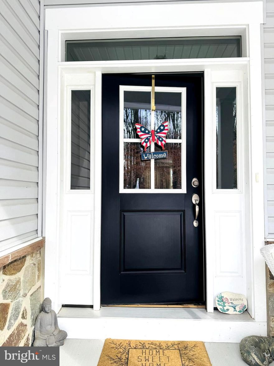 Welcome to your Caruso home. Completed in 2024 with many upgrades and room for your ideas. This new rancher is situated on 6 acres in Harwood Maryland.  Warranty still in place. The 3 bedroom and 3 full bath home boost TWO bedroom suites.

EXPECTED ON MARKET 4/2. Kitchen has many upgrades including cabinets, GE stainless steel and gas range, quartz island and counters.  Owners suite has 2 walk-in closets; a large bathroom with a shower and designated place to bring in a free standing or jacuzzi tub. This home features a second bedroom suite with a full bath (shower) for added privacy. In addition, there is another full bathroom with a tub/shower to accommodate anyone in the 3rd bedroom. Power outage, no worries, house Generac generator will automatically kick on.

With 6 acres to yourself, bring your outdoor ideas to implementation in rural Southern Anne Arundel County.  You are a close ride  to Annapolis, DC and Baltimore, yet surrounded by nature. Nothing like coming home and leaving all of the hustle behind you!