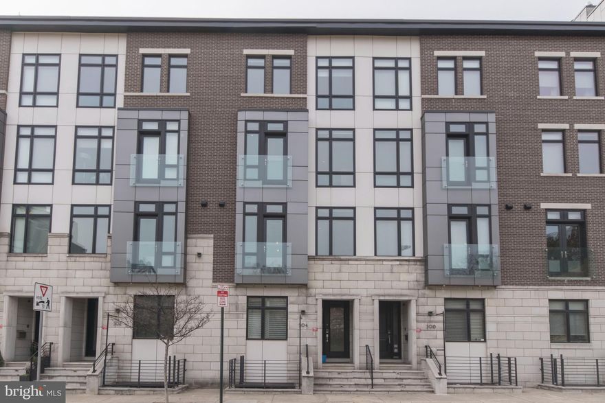 Ultimate luxury and style in the heart of Old City! 304 N. 2nd is one of six custom smart homes and has it all! Easy living here at this approx 3800 sq ft 5 bedroom, 5 bathroom home which sits directly across from a landscaped passive recreational park, eliciting sun-soaked living spaces and breathtaking views! Two car oversized garage, roof deck with fireplace and expansive bridge and city views, finished basement, 2 additional private decks, and approx 5 years remaining on the tax abatement are just some of the amazing features of the home! The space was designed with every intention in mind and has the perfect floor plan for families and entertainers alike. Enter into the foyer on the first floor which is followed by a powder room, large coat closet and interior garage access. Soaring 11 ft ceiling heights greet you on the 2nd floor in the living and dining room, complete with a gas fireplace, wet bar and private deck. Wall of windows off of the living room keeps the light coming! Beautiful 8" wide plank carbonized Ameri Walnut hardwood flooring throughout. Elevated (not just in design but also in style) kitchen on 2nd floor with Gaggenau appliance package including built-in double oven, oversized refrigerator, and drawer microwave, sharp white quartz countertops and a beautiful waterfall island. Head up to the third floor to find the owner's suite equipped with two large walk-in closets and a gorgeous bathroom complete with heated floors, large double vanity, soaking tub, and frameless glass shower. Second bedroom on the third floor is perfect for an office or nursery. Two additional bedrooms on the fourth floor, both very spacious with large closets. Beautiful Jack and Jill hall bath with large soaking tub and floating vanity. Wet bar and laundry room with utility sink complete the fourth floor. Breathtaking roof deck includes stone pavers, outdoor fireplace with granite surround, fully sprinkled planter walls and outdoor speakers.The finished basement space includes a large room perfect for a guest room, second living space, home gym or home office and a full bathroom, along with plenty of storage space. The smarthome system includes two mounted iPads which automates lighting, HVAC, video security, and 6 zones of audio and stereo surround sound. Top speed direct fiber optic connection so working from home is no problem here. Additional upgrades included: heated floors in all full bathrooms, floating toilets, custom cabinetry and tile throughout, solid core 7 ft interior doors, 3" pine reclaimed stair treads, custom metal railings throughout, automatic blinds in living room, kitchen and primary bedroom, 3 zone HVAC, Tesla charging station in garage, LED square recessed lighting throughout, additional storage added in basement. Location cannot be beat in vibrant Old City walkable to all shops and restaurants and easy access in and out of the city. Truly a one of a kind property! **The 5th bedroom is the basement bedroom with egress, but can be used several other ways.***! HOA includes: fire alarm monitoring, sprinkler system monitoring, tree care, general liability insurance, snow removal, common gate and driveway repairs, capital reserve.