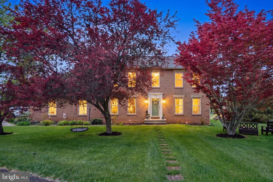 Welcome to 2092 Triple Green Court in Hampstead, Maryland—an elegant brick colonial situated on a beautifully maintained lot in a desirable Carroll County community. This spacious home offers a classic layout with generously sized living areas, a bright and inviting kitchen, and ample room for both everyday living and entertaining.

The upper level features well-appointed bedrooms, including a comfortable primary suite with private bath. Outside, enjoy a manicured yard with mature landscaping, perfect for relaxing or hosting gatherings. The property also offers convenient access to local schools, parks, shopping, and commuter routes.

Combining timeless curb appeal with functional living space, this home presents a fantastic opportunity for buyers seeking comfort, style, and location in Hampstead.