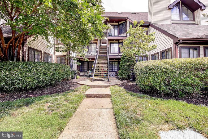 Third-floor condo that offers the perfect blend of comfort and convenience. This well-designed unit features 2 bedrooms and 2 full bathrooms, providing ample space for relaxation and privacy. Step into the spacious living room, adorned with beautiful hardwood floors that exude elegance and warmth. The living area opens up to a charming patio, inviting you to unwind and enjoy the fresh air.  Second floor has a spacious loft with an additional huge storage area with lots of potential.  Added bonus of a 1-car garage ensuring both security and convenience. Don't miss the chance to make this fantastic condo your new home sweet home. FHA approved. Easy commute to Baltimore, DC, Annapolis, and Ft. Meade.