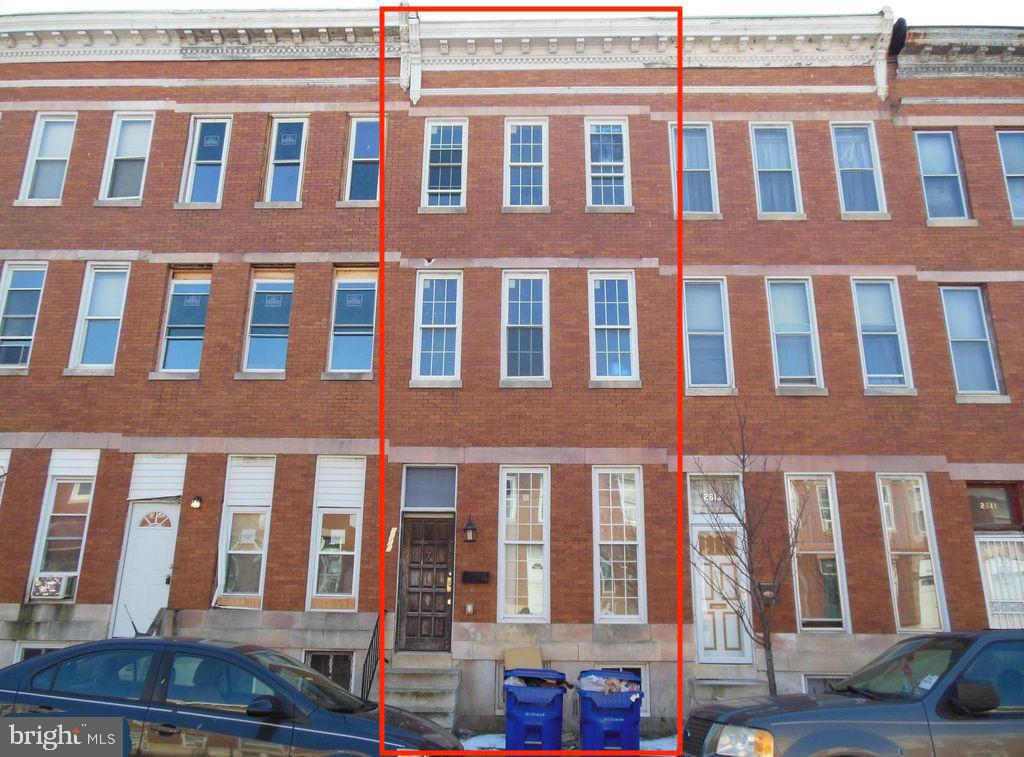 Investor Opportunity. Located in the Berea area just minutes away from Hopkins and downtown Baltimore, 3-story townhouse consisting of 4-bedroom, 3.5-bath is in the vicinity of both Collington Square and Bocek Parks. Top level master ensuite. Full walkout basement. Good comps on the block. Subject to 3rd party approval.