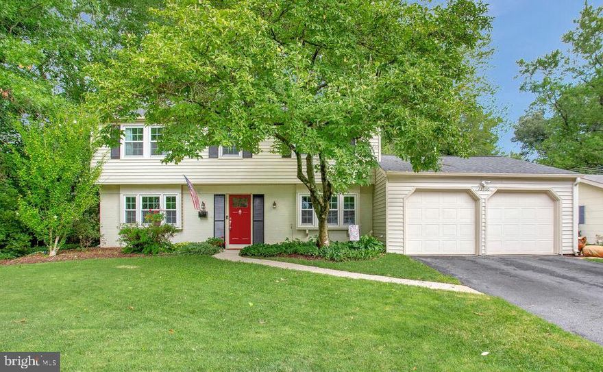 Beautiful 4 Bedroom, 2.5 Bath 2 Car Garage Colonial in Yorktown at Belair in Bowie.  Remodeled with New Kitchen and Bathrooms.   Home has everything,  Family Room with Fireplace, Separate Dining Area that can be a Formal Living Room or Home Office.  Kitchen has been Remodeled and is Gorgeous.  NEW Appliances, Modern Subway Tile Backsplash, White Cabinets with wood tray pull outs, Extra Built In Cabinets around Refrigerator and a Coffee Station with Built in Shelving, has all the extra little touches plus space for a table to make this the perfect kitchen.  Gleaming Hardwood Flooring.  Storage will not be a problem with the large Utility Room offering Built in shelving.  Tankless Water Heater saves space. in the separate Laundry Room.  Upstairs offers 4 Extra Large Bedrooms and 2 Remodeled Bathrooms, owners spared no expense Beautifully tiled, Bluetooth Light / Speaker / Fans.  Primary Bathroom has shelves added to the Shower so all your items have a place.  Home is situated on a large corner lot (.39acres) with a park like setting in the rear yard.  Yard has plenty of space for all your outdoor activities plus some.  Large concrete patio and deck offer plenty of space for entertaining family and friends or to spend a quiet evening in your own private Oasis.  Located minutes from Shops and Restaurants.  Close to the MARC Train & Rt 50 for easy commute, less than an hour to Washington DC, 45 minutes to Baltimore & 30 minutes to Annapolis & Fort Meade.