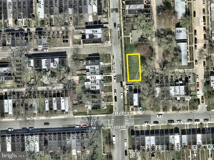 ONLINE AUCTION:  This auction takes place on the Ashland Auction Group Website Bidding Platform. Bidding begins 4/21/2026 @ 10:00 AM. Bidding ends 4/23/2026 @ 11:20 AM. List Price is Suggested Opening Bid. Deposit: $5,000.

+/ - 2,660 ft² parcel of land located in the Mosher area.
JUST MINUTES to Gwynns Falls Park.
Easy access to major traffic artery W Franklin St.
Parcel is vacant.