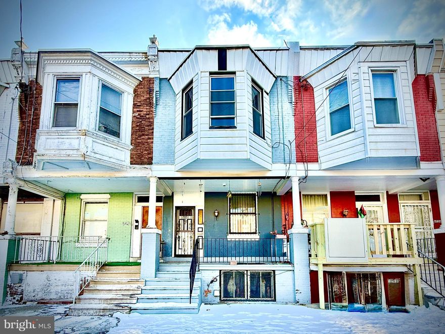 Investor Special: Single-Family Home with Major Upside in West Philadelphia
An incredible investment opportunity awaits at 6022 Haverford Ave! Located in the heart of West Philadelphia, this two-story, single-family rowhome is perfect for investors, flippers, or first-time buyers looking for a value-add property in a growing neighborhood.

Property Details:
Single-Family Home – Zoned RSA-5
1,152 sq. ft. of interior space on a 1,095 sq. ft. lot
Two-story row home with a porch front
Built in 1925 with classic Philadelphia charm
No basement, no garage – ideal for easy maintenance and renovation
Public water & sewer
Why Invest Here?
📍 Prime West Philadelphia Location

Public Transit Access: Steps from SEPTA trolley & bus routes for easy city commutes
Nearby Schools: Close to Overbrook High, Universal Institute Charter at Bluford, and Heston Middle
Recreation & Green Spaces: Short distance to Morris Park & Cobbs Creek Park
Walkable Community: Near local shops, restaurants, and essential services
Strong Rental & Resale Market: A great opportunity to renovate and rent out or resell for a profit
Unlock the Potential
This home is being sold as-is, providing a blank canvas for renovation and upgrades. With the neighborhood’s ongoing growth and revitalization, this property offers a great return on investment for buyers ready to put in some work.

Don’t miss out—schedule a showing today and explore the potential of 6022 Haverford Ave!