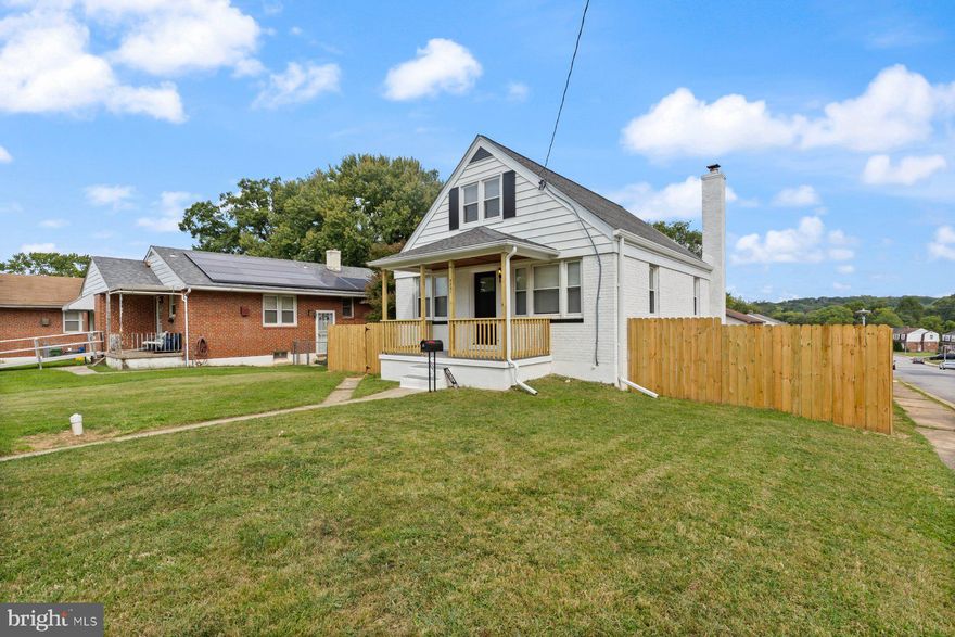 Welcome to this newly renovated 3BR/2BA Cape Cod in Cedonia! Step inside to find refinished hardwood floors, upgraded light fixtures, and a new stylish kitchen with granite countertops and stainless steel appliances. The main level offers a convenient primary bedroom with a full bath, a spacious living room, and a separate dining room. Upstairs, you’ll find two generously sized bedrooms, each with ceiling fans, providing comfort and charm.
The fully finished lower level is perfect for additional family space and large enough to carve out a 4th bedroom, featuring recessed lighting and ceramic tile throughout. Enjoy peace of mind with a brand-new HVAC system, new water heater, and new roof . Outside, the corner lot shines with a brand-new wood privacy fence, a freshly built deck, and a handy storage shed—ideal for outdoor living.

This move-in ready home blends modern updates with classic Cape Cod character. Don’t miss your chance to call it yours!
