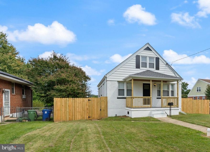Welcome to this newly renovated 3BR/2BA Cape Cod in Cedonia! Step inside to find refinished hardwood floors, upgraded light fixtures, and a new stylish kitchen with granite countertops and stainless steel appliances. The main level offers a convenient primary bedroom with a full bath, a spacious living room, and a separate dining room. Upstairs, you’ll find two generously sized bedrooms, each with ceiling fans, providing comfort and charm.
The fully finished lower level is perfect for additional family space and large enough to carve out a 4th bedroom, featuring recessed lighting and ceramic tile throughout. Enjoy peace of mind with a brand-new HVAC system, new water heater, and new roof . Outside, the corner lot shines with a brand-new wood privacy fence, a freshly built deck, and a handy storage shed—ideal for outdoor living.

This move-in ready home blends modern updates with classic Cape Cod character. Don’t miss your chance to call it yours!