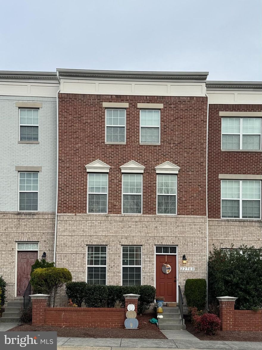 Beautiful Brick-Front Townhome with 2-Car Garage
Gorgeous 3-bedroom, 2 full 2 half bath townhome featuring hardwood floors, granite countertops, stainless steel appliances, cozy fireplace, and a spacious deck. Enjoy an unbeatable location—just a short walk to the town center with restaurants, shops, a theater, and more!

The expansive primary suite includes a sitting area and a luxurious ensuite bath. Secondary bedrooms are generously sized. The finished basement offers a great recreation room and access to the rear-entry 2-car garage. HOA fee includes high-speed internet and cable TV.