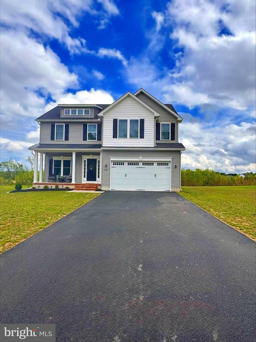 **MOTIVATED SELLERS**
Welcome to this upgraded Hampton model in Milford, Delaware, where over $20,000 in thoughtful improvements eliminate the typical “new construction to-do list.” 
From the moment you walk in, the difference is clear. This is not a base model. This is a completed home.

Built in 2025 and  still covered under builders 1 year  warranty.  This home sits on a premium half-acre lot with   4-bedrooms and  2.5-baths. The open-concept main level features engineered scratch-resistant hardwood flooring, 9-foot ceilings, recessed lighting  and a bright kitchen anchored by a large island, granite countertops, upgraded soft-close cabinetry, large walk in pantry and a striking herringbone backsplash.
All stainless steel appliances are included, along with a Maytag washer and dryer. Blinds  and custom made curtains downstairs are already installed, saving time and upfront cost.
Upstairs, the owner’s suite delivers both scale and comfort, with two oversized walk-in closets and a spa-style  bathroom featuring a soaking tub and a fully upgraded walk-in shower with elegant tile work. Marble composite countertops in all bathrooms. A second-floor laundry room adds everyday convenience, and all additional bedrooms offer generous space, including a fourth bedroom with its own walk-in closet.

The exterior is where this property separates itself further. A concrete patio provides ready-to-enjoy outdoor living space, while a separate concrete pad supports the new 12x20 shed with 7-foot walls. The backyard also features a gazebo, creating a functional and inviting outdoor space from day one.

The full basement adds even more potential, with a vapor barrier, windows, and an egress window, making it well-positioned for future finishing however the next owner chooses. A French drain system around the exterior perimeter provides added long-term protection and peace of mind.

Additional features include tilt-in windows for easy maintenance, low-maintenance vinyl siding, upgraded shower heads, a two-car garage, and an asphalt driveway with ample parking.

Located just minutes from shopping, dining, and healthcare, and a short drive to Delaware’s beaches. 
On-site well and septic, no city taxes, and service from Delaware Cooperative Electric help keep operating costs efficient.

This is a move-in-ready home where the upgrades are already done, the costs already absorbed, and the value already built in.

**Owner is a licensed Delaware Associate Real Estate Broker** LPT does not hold escrow**