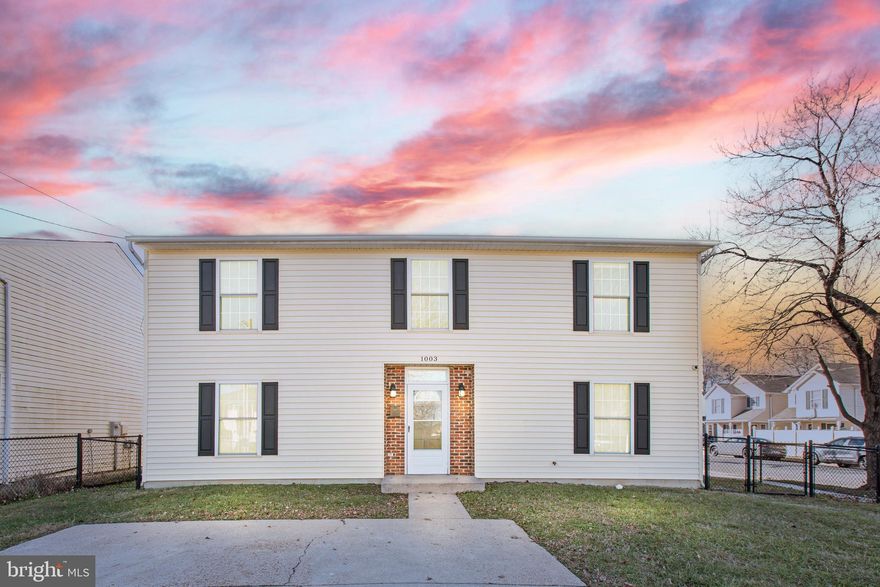 Welcome to 1003 White Street! This recently updated home spans two levels and features 4 generously sized bedrooms and 2.5 bathrooms. The upper level is perfectly situated with a large master bedroom suite which includes a pleasing walk-in closet. There's 3 additional bedrooms, a full bath & a conveniently located utility/ laundry room. The main level is spacious with a formal living room and office space on each side of the foyer , dining room, a bright and airy kitchen that offers both a peninsula and a breakfast area & family room are all positioned to the back of the home. Enjoy the outdoor living space just off the breakfast room- a large patio and a fenced, flat, and level backyard-perfect for family gatherings.  Just minutes to Dixon Park, Historic Downtown Fredericksburg, the Virginia Rail Express, commuter lots, restaurants, local schools, medical facilities and more!!