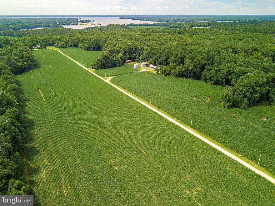 A TRUE RARE OPPORTUNITY.  Historic, waterfront & working 634 acre farm.  Listen to the sounds of bald eagles overhead or the calls of wild turkeys in the woods.  Wildlife abounds in this stunning, beautiful and peaceful place with over 450 acres of woodlands (also a certified Tree Farm).  Step back in time with the 1800's farmhouse (as-is) or the small hunting cabin on the waterfront, complete with fishing pier on Nanjemoy Creek.   Over 100 acres are currently tenant farmed with lush crops.  Multiple farm buildings are included...two 30' grain silos, 30 X 64 barn, cattle barn, equipment and corn sheds.  A small gravel pit is presently in use to maintain the private drive on the property.  All transferable development rights (TDRs) remain with the property. Potentially sub-dividable into 3 lots.  Property is accessed via private gravel drive which serves three additional private residences.