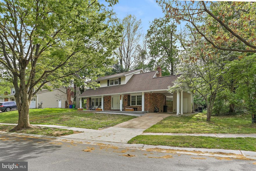 Welcome to this beautifully updated Colonial nestled in the sought-after Bryant Woods neighborhood of Columbia. With over $230,000 in thoughtful upgrades, this home blends timeless character with modern luxury. The floor plan is both functional and elegant. The heart of the home—the kitchen and dining areas were completely remodeled in 2016, featuring a spacious working island, classic granite countertops, Shaker-style cabinetry, custom pendant and recessed lighting, and top-of-the-line stainless steel appliances, including a massive Sub Zero style double refrigerator freezer combo. The addition of classic wainscoting in these spaces adds an extra layer of charm and architectural interest. The main floor features natural hardwoods and includes a reimagined principal entryway, creating a more open and welcoming experience. Upstairs, the primary suite underwent a stunning transformation in 2017. Enjoy a spa-like retreat with a fully renovated bathroom, including double sinks, quartz countertops, Shaker cabinetry, and a custom barn door. Custom built in closets offer ample storage, and hardwood flooring extends throughout  generously sized bedrooms.  All bathrooms have been tastefully updated to reflect modern style. The expansive lower level offers a large family room—perfect for gatherings or cozy nights in—as well as a versatile space ideal for a game room, craft studio, or home office. Outdoor living is equally impressive. The redesigned front porch and architecturally crafted rear patio—featuring a stunning custom gazebo added in 2023 at a cost of over $80,000—create serene, elegant spaces perfect for entertaining or unwinding in peaceful solitude. The backyard extends all the way to the rear fence at the top of the hill, providing more usable space than meets the eye.
Additional major upgrades include: New HVAC system (2019) New roof and gutter guards (2020)
This home offers the best of Columbia living and is only steps from Wilde Lake and wonderful walking paths. So close to downtown Columbia, Lake Kittamaqundi, Columbia Mall Merriweather District and major commute routes. Don’t miss the opportunity to make this special home yours.