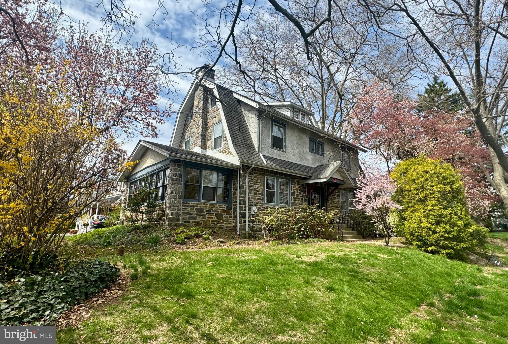 Welcome to 42 Ralston Avenue! This stately 6-bedroom, 2.5-bath home built in 1921, offers a rare blend of timeless architecture and thoughtful modern upgrades. From the moment you step inside, you’ll be captivated by the tall ceilings, original trim work, and newly finished hardwood floors that flow throughout the home.
Enter through the front door and into the center hall foyer. This first floor offers tons of versatile living space. To the left of the foyer you will find a large yet cozy living room with a fireplace, lots of natural light and a beautiful sunroom off of it. The formal dining room flows into the kitchen with a breakfast nook. There is also an additional family room; perfect for relaxing and entertaining.
The second floor offers 4 nicely sized bedrooms and an updated full bathroom. Make your way to the 3rd floor with additional bedrooms and another full bathroom.
Outside of the home you’ll see a beautiful new patio space, perfect for summertime gatherings. There is also a large, detached 2 car garage off the driveway.
Situated on a quiet, tree-lined street in the heart of Havertown, this home combines classic elegance with everyday convenience—just minutes from parks, schools, and local shops.
Come experience the charm and character of this one-of-a-kind property. Schedule your tour today!
