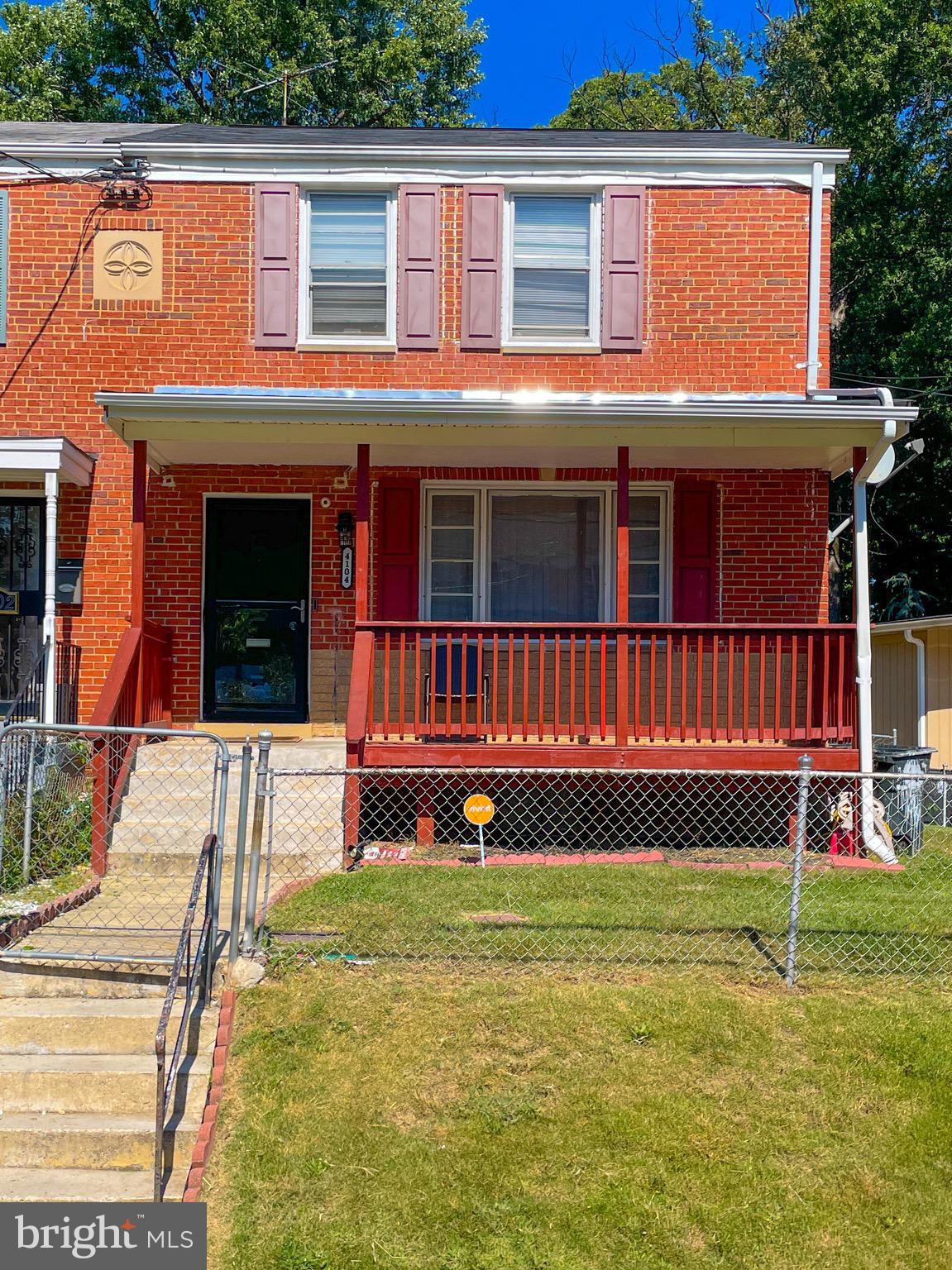 Discover the perfect blend of comfort and style in this spacious three-bedroom, three-bathroom semi-detached home nestled in the heart of Temple Hills, MD. Step inside to find new floors on the main level, a beautifully updated kitchen that will inspire your inner chef, and a welcoming covered porch in the front. The fenced yard boasts a fantastic deck, perfect for outdoor gatherings and relaxation. Don't miss the opportunity to make this house your home.
This home not only offers modern comforts. But also the convenience of being within walking distance to public transportation, a variety of dining options, shopping destinations, and an array of amenities. Enjoy the accessibility in this desirable location. 5 Minute to DC, and 10 minutes to Virginia.