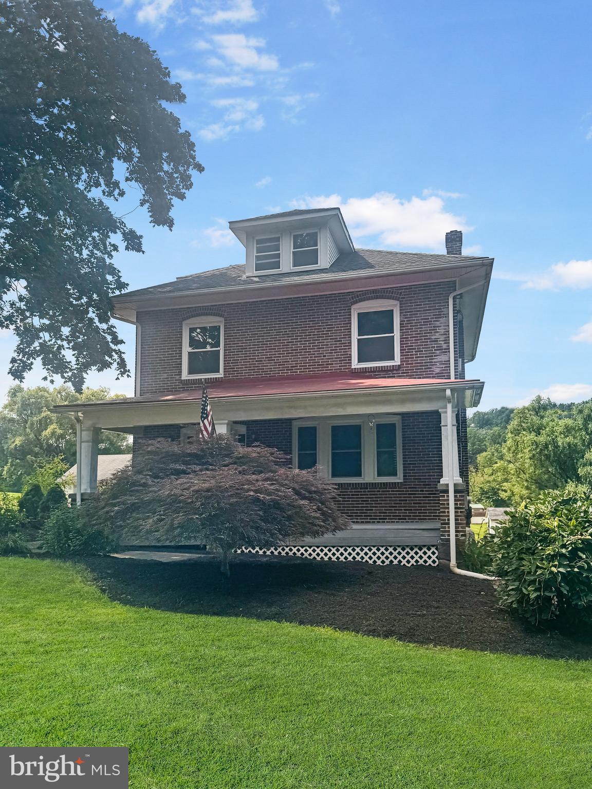 Welcome to 2209 Pleasantview Road -- where the views are just that! This meticulously-preserved 1930's farmhouse is perfectly positioned in Lower Pottsgrove Township. With convenient access to recreation, scenic parks, shopping, schools, and major commuting routes - this location is sure to please! Step inside this beautiful farmhouse to find a light-filled entryway - perfect for storing your every day essentials. The original charm of the open kitchen is preserved with classic cabinetry, and flows seamlessly into a sizable dining area with elegant, glass french doors. As you pass through the spacious living room, you are sure to notice the rich (and recently refinished) hardwood floors! Upstairs, three bedrooms retain their original charm, while the full bathroom blends old and new with neutral tilework and a modern vanity. Added bonus -- a sizable attic for extra storage space! Additional highlights of the home include a large, covered front porch and a detached 2-car garage. This home, nestled on a picturesque lot, boasts a tranquil backyard, with low-maintenance landscaping - perfect for relaxing or hosting gatherings! This lovingly maintained home is a rare find for those who appreciate craftsmanship, history, and architectural charm. Come experience it for yourself -- schedule your private showing today!
