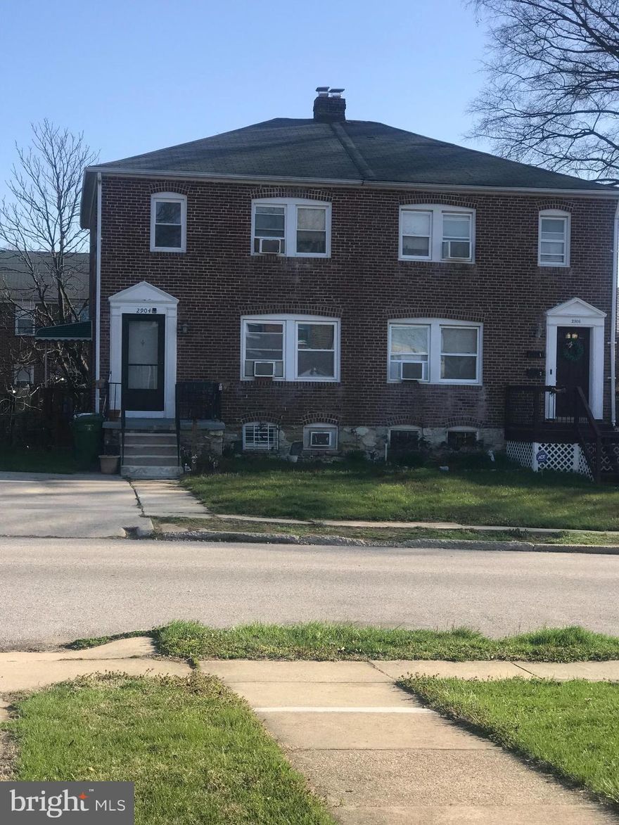 Nice and clean ready to go (Unit C UPPER LEVEL) One Bedroom One Bath. Living room and Kitchen, Hardwood floors,  1275.00 A month will include the gas and electric and water !  Driveway  there with one space!  Washer / Dryer in basement level . Home has to nice AC units with remotes.  Electric range and pantry in kitchen.