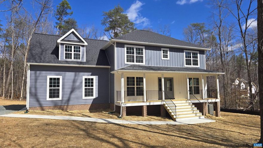 The Magnolia Plan on 2.02 Acres! Photos are Similar to a Completed Home and Construction will Start Soon! This One includes a Finished Bonus Room, 2nd Floor Owners' Suite w/ 5ft Shower, Transom Window, Main level Laminate Floors, Fabulous kitchen w/ Stainless Appliances, 42" Wall Cabinets, Granite Counters, Island w/ seating Overhang & Pendant Lights, Farmhouse Sink, Walk-in Pantry, Mud Room, Oak Stairs, Paddle Fans, Pull Down Attic Access, Attached Garage, Full Length Front Porch w/ Wrought Iron Rails, Craftsman Style Shutters, Upgraded Siding w/ Board & Batten Accents, Rear Deck, Double Front Door w/ Glass, 2-Zone HVAC & so much more! Contact Agent for Details!