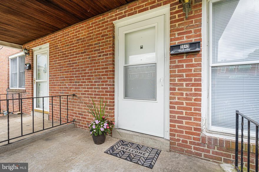 *SELLER WILLING TO HELP WITH CLOSING COSTS *Welcome to comfort and convenience in this charming home nestled on a peaceful, no-thru street—just moments from shopping, dining, and major commuter routes. Enjoy the ease of ample parking with a private parking pad, alley access, and ample street parking. Step onto the covered front porch and enter the living room featuring beautiful hardwood floors that flow throughout the main level. The spacious dining room opens to the kitchen, which offers direct access to the backyard and private parking area—perfect for everyday convenience. Upstairs, you'll find three comfortable bedrooms, a full bath, and access to the attic. Window units will convey to provide cooling comfort during the warmer months. The versatile lower level is ready for your personal touch—ideal for a family room, playroom, or home gym. Plumbing is already in place for a potential second bathroom, and the open layout offers easy access to laundry and utilities. 
Don't miss the opportunity to make this delightful property your new home!