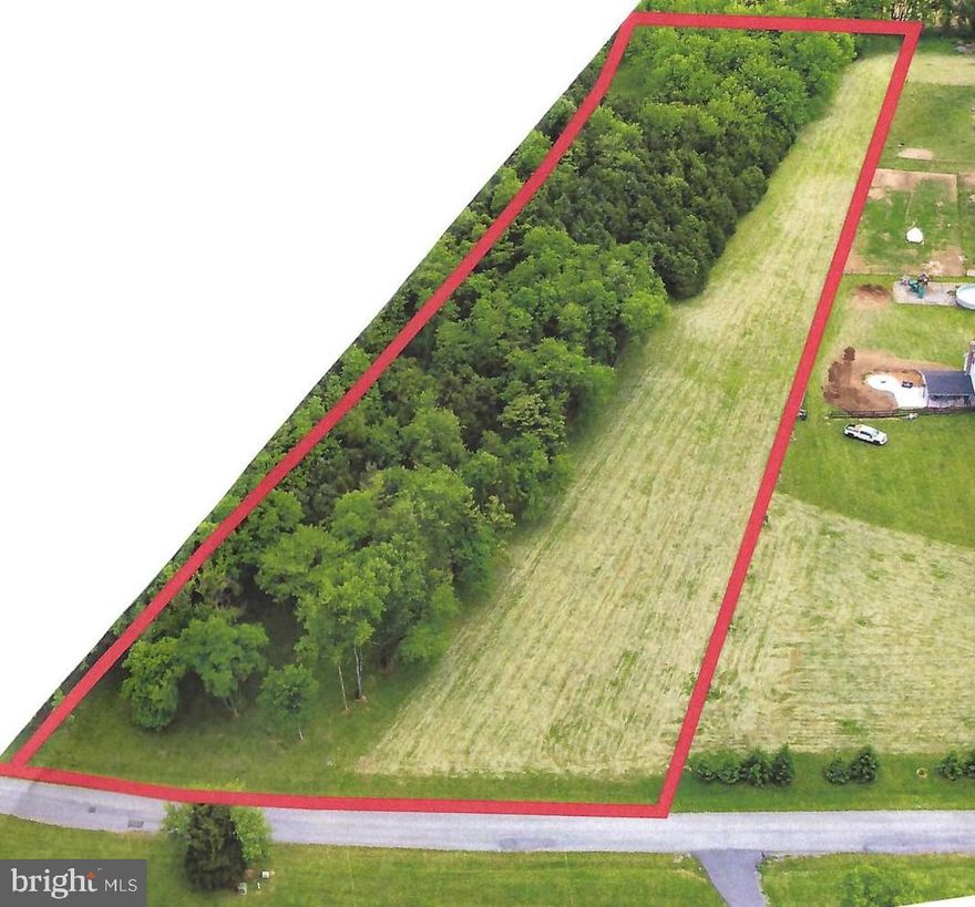 Nicely maintained lot close to Shepherdstown in an established community of small farmettes.  Underground electric has been installed to center of lot.  Perc of record.   Lot is wooded and open.  Horses are welcomed! Amazing opportunity for a buildable level 5.5 ac lot.