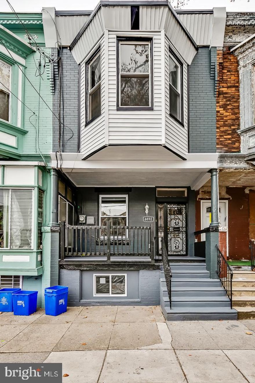 After recent renovations, this stunning four-bedroom, two-bathroom home is ready for you to move in. Located in the vibrant Haddington neighborhood of Philadelphia, known for its diverse community and range of architectural styles, this property offers both charm and modern convenience. Upon entering, you’ll be greeted by exceptional craftsmanship throughout. The main floor features an open-concept living and dining area, a well-appointed kitchen, one bedroom, a full bathroom, and a spacious backyard. The kitchen boasts beautiful backsplash, stainless steel appliances including a dishwasher and stove, and a cabinetry. The entire home has been updated with new windows, doors, rails, central air, heating, plumbing, and electrical systems, giving it a fresh, modern feel. Gorgeous vinyl flooring runs throughout, with plenty of closet space. Upstairs, you’ll find three additional bedrooms and a second full bathroom. The second-floor bathroom includes a skylight for natural light, a spacious standing shower, and beautifully designed floor tiles. The basement offers additional options, including a washer and dryer.
This property is conveniently located near Philadelphia’s top attractions, shopping, schools, and public transportation. Schedule your showing today!