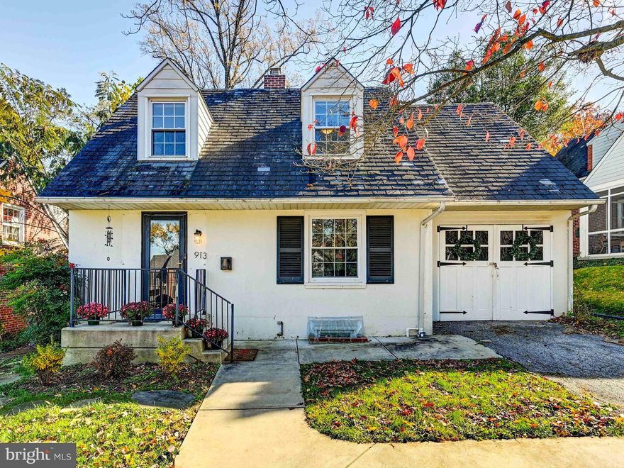 Welcome to 913 Adana Road — a storybook Cape Cod full of charm and warmth in the heart of Pikesville.
This delightful 4-bedroom, 1.5-bath home combines classic character with tasteful updates. The slate roof and timeless cottage exterior set the tone for enduring quality, while the interior offers inviting living spaces filled with natural light.
Step inside to find a spacious living room perfect for gathering, a charming country kitchen with sage green cabinetry, stainless steel appliances, and cozy details that make it the heart of the home. The layout flows seamlessly, offering flexible spaces for comfortable living.
Upstairs, you’ll find spacious bedrooms with generous storage and warm, welcoming finishes. The home also includes a garage, beautiful fenced in yard, and a peaceful setting that blends suburban tranquility with convenient access to shopping, schools, and major commuter routes.
With its character, craftsmanship, and charm, 913 Adana Rd is the perfect place to call home.