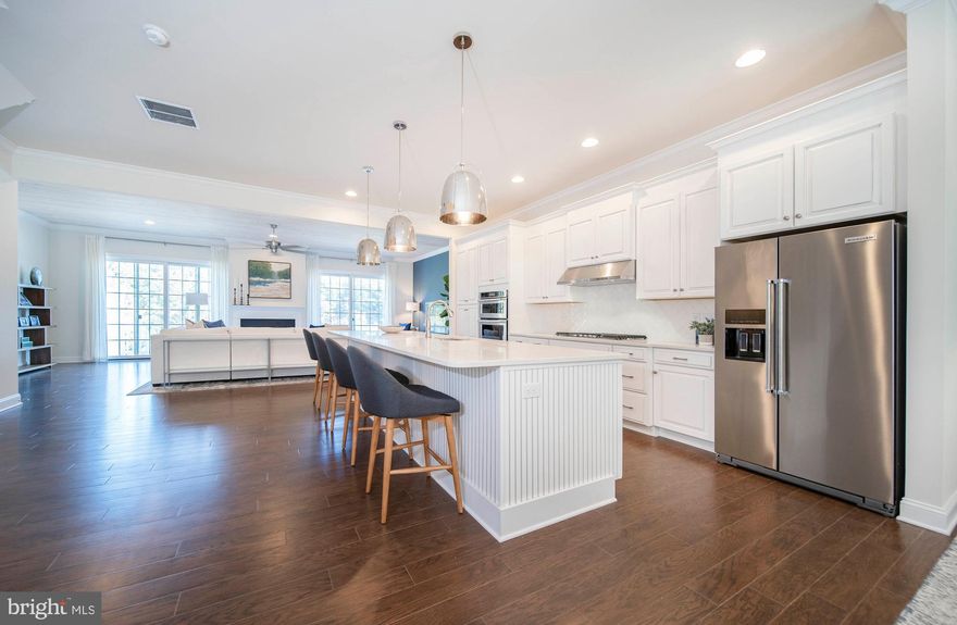 Welcome to the epitome of luxury living in the highly sought-after Highlands neighborhood of Wilmington. Built by Montchanin Builders, this exquisite townhome embodies sophistication and convenience offering a seamless blend of elegance and  modern comfort. Nestled near the scenic Brandywine River and the expansive beauty of Rockford Park with views of the Alapocas Greenway, this residence provides a serene retreat while maintaining easy access to all major highways, bustling work centers and airports. Inside you'll find high-end finishes and thoughtfully designed spaces which cater to a discerning lifestyle.  The open concept living spaces are ideal for entertaining, boasting state-of-the-art stainless steel appliances including a five-burner gas cooktop, wall oven and microwave and stylish decor. Featuring 10' Main level ceilings (and 9' on the entry and upper levels) including oversized windows and doors  throughout the home ensure every room is bathed in natural light, creating a warm and inviting ambiance. The "lock and leave it" design philosophy makes this townhome perfect for those who desire a low-maintenance lifestyle without compromising on luxury. The HOA handles all grass cutting and lawn maintenance. Experience the ultimate in convenience and exclusivity in one of Wilmington's most desirable and walkable neighborhoods where city living meets tranquil retreat. Approximately 4 years remain on the structural portion of the Builder 2-10 warranty.  This home is immaculate and is move-in ready! Great for downsizing, right-sizing or in between! Note:  exterior photos and photos of the upper level laundry room, entry level study/fourth bedroom including a fully finished bathroom and the walkout basement area (also finished space) coming soon! Don't miss this one!