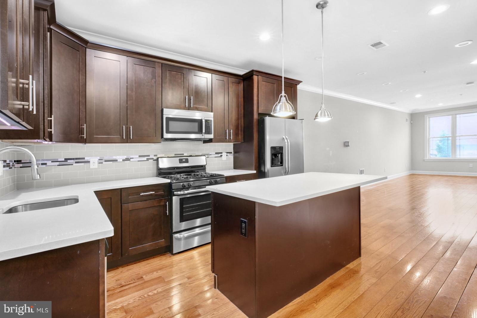 Available Now:
Welcome to 2040 Reed St! This gorgeous 3-bedroom, 3-bathroom single-family home offers modern elegance with a rooftop deck, high ceilings, crown molding, recessed lighting, and built-in speakers. The open layout features hardwood floors, metal handrails, pendant lighting, and stainless steel appliances. The ground floor boasts spacious living and dining areas, abundant natural light, and a sleek kitchen with dark cabinetry, a quartz island, tile backsplash, and full stainless steel appliances. Access your private patio or the finished basement with extra living space, storage, and a full bathroom. Upstairs, two bright bedrooms with hardwood floors, ceiling fans, and large closets share a full bathroom and laundry closet with a stacked washer/dryer. The third floor hosts the luxurious primary suite with a large bedroom, dual-vanity en suite, walk-in closet, and wet bar. The private roof deck offers stunning skyline views. Optional video security available. Schedule your showing today!
Lease Terms:
Generally, 1st month, 12th month, and 1 month security deposit due at, or prior to, lease signing. Other terms may be required by Landlord. $55 application fee per applicant. Pets are conditional on owner's approval and may require an additional fee, if accepted. (Generally, $500/dog and $250/cat). Tenants responsible for: electricity, gas, cable/internet, and water. Landlord Requirements: Applicants to make 3x the monthly rent in verifiable net income, credit history to be considered (i.e. no active collections), no evictions within the past 4 years, and must have a verifiable rental history with on-time rental payments. Exceptions to this criteria may exist under the law and will be considered.