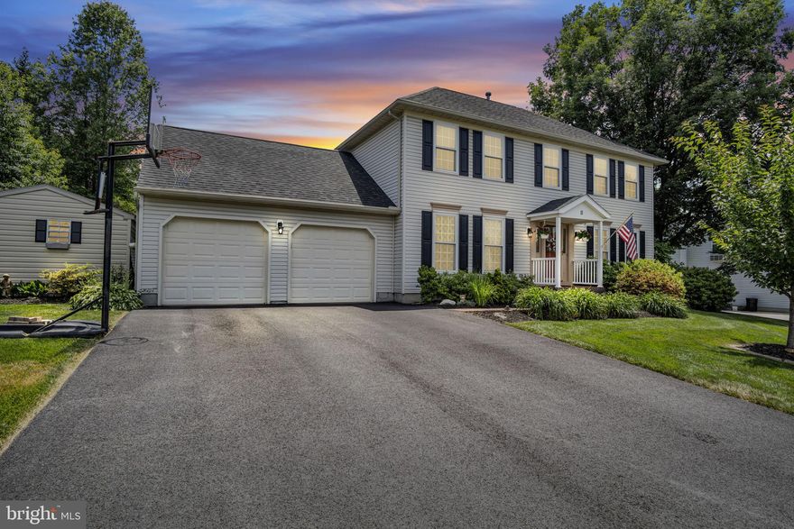 Welcome to your dream home! This meticulously maintained property is situated on a stunning lot, offering an ideal blend of comfort and convenience. Boasting four spacious bedrooms, two full bathrooms, and two half baths, this home is perfect for families of all sizes.

Step into the large screened-in porch off the kitchen and family room, providing a seamless indoor-outdoor living experience. The backyard is a true oasis, featuring an outdoor fire pit with landscaping lights , and vibrant seasonal blooms and colorful foliage round out the back yard . An outdoor shed offers added storage space for all your needs.

Inside, you'll find updated bathrooms, newer windows, and updated Bilco doors. The neutral paint throughout the home creates a warm and inviting atmosphere. The newly renovated kitchen is a chef's delight, complete with stainless steel appliances, a large island, granite countertops, and ample cabinetry. A convenient mudroom is located off the garage, while a large office on the main level provides the perfect space for work or study.

The cozy family room, featuring a gas fireplace, is perfect for relaxing evenings. The almost fully finished basement includes a half bath, offering plenty of room for entertaining, a teen suite, or as additional storage space.

Located just minutes away from the NCR rail trail, the MD/PA line, and Interstate 83, this home is ideal for commuters. Enjoy the convenience of nearby local shops and restaurants, and the pride of ownership that comes with living in a walkable neighborhood.

Don’t miss out on this exceptional property – it’s a must-see!