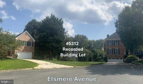 Vacant Land For Sale - 5312 Elsmere Avenue<br/> BETHESDA, MD 20814