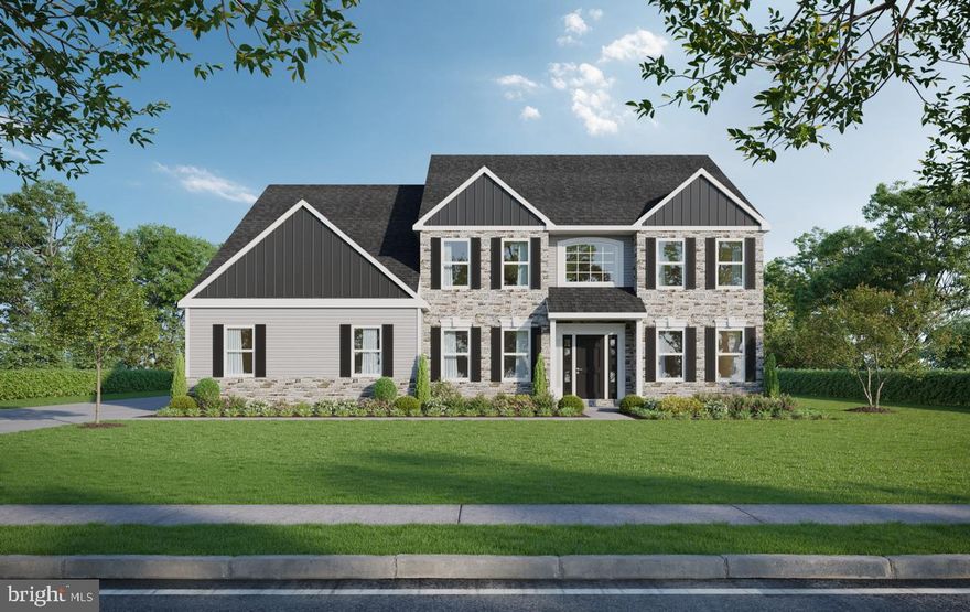 TO BE BUILT, 2 lots remain in Phase III, the last phase in Hill Top Estates located in Kutztown. 8 models to choose from that can be built on any lots remaining. All homes ( 2 story and ranchers) are side entry garages with walk out daylight basements. All homes need to be built as these are paper listings.  Allow 6-7 months from start to finish for the building process. Many upgrades included in the standard specs. This model is the  "Augusta"
We accept both FHA and VA financing.