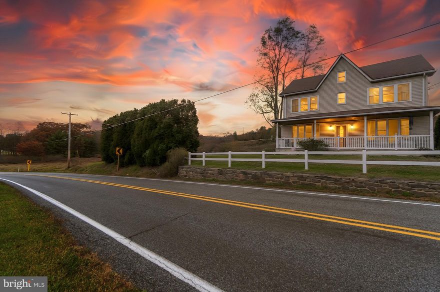 Showings to start, Tuesday, October 28, 2025. Low taxes! No HOA! Discover the perfect blend of country living and modern convenience in this delightful 4-bed, 2.5-bath home set on 2 picturesque acres. This exceptional property offers an ideal retreat while maintaining easy access to Historic Jim Thorpe and the PA Turnpike for effortless commuting. The heart of this home is the stunning kitchen, featuring a beautiful island w/ ample counter space—perfect for meal prep and casual dining. The thoughtfully designed layout includes a convenient half bath just off the kitchen. Retreat to the spacious MBR suite, complete with an en-suite bath, huge WIC, and charming side porch. Additional bedrooms feature sizeable closets. The 2nd Floor bath has been recently remodeled for modern comfort. A versatile potential 4th bedroom offers flexibility to accommodate growing families or create a dedicated home office or playroom. The charming finished basement w/ bar is perfect for entertaining guests or unwinding after a long day. Outside, the property boasts an inviting above-ground pool—your personal oasis for summer entertainment and relaxation. The det 2-car gar offers excellent storage and workspace while maintaining the home's classic aesthetic. You'll enjoy privacy, space for gardening, and plenty of room for outdoor activities. Whether you're seeking a peaceful escape or a comfortable family home w/ modern updates, this farmhouse delivers on all fronts. Don't miss this opportunity to own a slice of country paradise w/ convenience