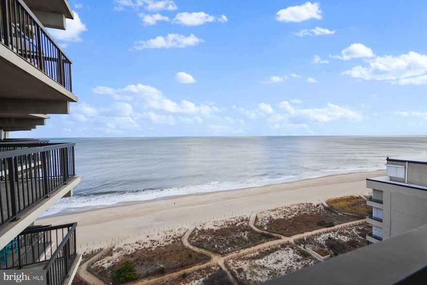 Welcome to your oceanfront sanctuary at 115th Street in Ocean City, Maryland! Nestled in the heart of this coastal paradise, your dream home awaits—a stunning 2-bedroom, 2-bathroom condo that seamlessly blends luxury living with breathtaking ocean views.

As you step into this meticulously designed residence, you are greeted by an open and inviting living space, where panoramic windows frame the horizon, allowing natural light to dance across the interiors. The living room beckons you to unwind and relax, providing the perfect vantage point to enjoy the ever-changing canvas of the Atlantic Ocean.

The modern kitchen, outfitted with sleek appliances and ample counter space, invites culinary creativity, making entertaining a joy. Whether you're preparing a gourmet meal or enjoying a casual brunch, the ocean vista provides a picturesque backdrop to every dining experience.

Retreat to the owner suite, where tranquility reigns supreme. Wake up to the soothing sound of waves crashing against the shore, and indulge in the luxury of an ensuite bathroom, complete with contemporary fixtures. The second bedroom offers flexibility and comfort, perfect for guests or a home office.

Sea Watch offers a plethora of amenities including an indoor, outdoor pool, basketball courts, billiard room, fitness center, game room, tennis courts and playground.  The building offers strong on-site management and good reserves in a well maintained building. 

One of the highlights of this residence is the seamless transition from indoor to outdoor living. Step onto the private balcony to savor morning coffee with a sunrise backdrop or unwind with a glass of wine as the sun dips below the horizon. The panoramic ocean views are truly the epitome of coastal living.

This condo not only offers a front-row seat to the ocean but also boasts exclusive access to both indoor and outdoor pools. Dive into a refreshing swim or simply bask in the sun while surrounded by the sound of seagulls and the scent of salt air. Your beachside lifestyle is complemented by the convenience of on-site amenities that enhance your daily experience.

Conveniently located on 115th Street, you are just steps away from the sandy shores of Ocean City, renowned for its lively boardwalk, charming shops, and vibrant dining scene. Embrace the coastal lifestyle, where every day feels like a vacation.

Seize this rare opportunity to own a piece of oceanfront luxury at 115th Street, where the rhythm of the waves becomes the soundtrack of your life. Don't miss out on the chance to make this condo your coastal retreat and experience the epitome of Ocean City living.