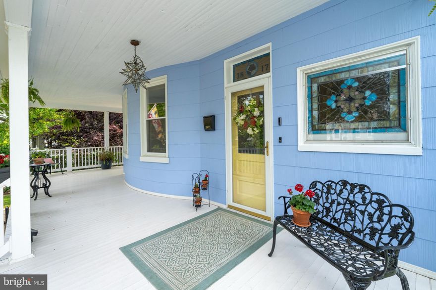 ***MULTIPLE OFFERS RECEIVED***
Thank you for your interest in 3817 E Northern Pkwy. Sellers are requesting all offers, or changes to existing offers, be submitted in writing by 5pm on Wednesday 6/14/23. Sellers will review each offer and make a prompt decision. 
Grand Victorian 5-6 BR home with exquisite native-plant gardens, featuring over 90 plant species.  Gorgeous wrap-around porch, stately foyer with magnificent staircase, original stained-glass window and hardwood floors offers a warm and inviting entry. Spacious living room and formal dining room with a main level den/office or family room. Large eat-in country kitchen with built-in banquette and wood-burning stove. Plenty of counter space, gas range, stainless refrigerator. Full bath and laundry room also on main level. 
Upper-level features three sizable bedrooms plus a spacious bonus room. Full bath with a stunning clawfoot tub with a beautiful, tiled floor.   On the third floor there are two large bedrooms and a walk-in closet. The unfinished basement has a partial half-bath and walk-out. The two car detached garage has electric and a second-level floor space for potential office/rec room, etc. Additional four car parking pad in back and plenty of on-street parking out front.  This freshly painted home sits on 1/3-acre lot with beautiful landscaping featuring lush ecological gardens that attract many bird species and other wildlife. This garden is recognized by Audubon and the University of Maryland's Master Gardener's Bay-wise certification for Chesapeake preservation.  This stunning property offers a unique opportunity to live in a convenient, diverse and walkable Northeast Baltimore neighborhood with easy access to I-695 and I-95. Come enjoy this private setting and tranquil oasis of lush greenery with the vibrant colors of native flora. *** TAX RECORD DOES NOT REFLECT TOTAL LIVING SPACE OF APPROXIMATELY 2,800 SQFT ***