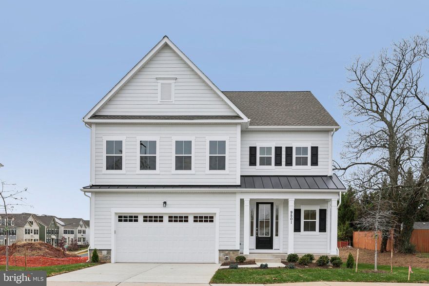 Introducing the “Allison” model at Jefferson Square, an exceptional new construction home built by Highland Homes.  Offering more than 3,200 square feet of beautifully designed living space all within a half mile of vibrant Old Town Manassas.  From the moment you arrive, timeless exterior selections stand out with a natural stone water table and Hardie Plank siding that wrap around the entire home. These materials were chosen for both elegance and long-term durability, setting the tone for what lies inside.  Once you enter the home you will see how the tall 9-foot ceilings and upgraded windows create a bright, open atmosphere that enhances the architect designed main level. The kitchen is the heart of the home, featuring quartz countertops, an oversized island with built-in dishwasher, full custom cabinetry, and premium KitchenAid appliances, a perfect blend of style and functionality for everyday living or entertaining.  Up the oak stairs, you’ll find five well-proportioned bedrooms, three full bathrooms, and a dedicated walk-in laundry room. The primary suite offers dual walk-in closets and a spa-inspired en-suite bath with premium finishes. The additional bedrooms provide excellent space and natural light, while the two secondary bathrooms continue the home’s upscale aesthetic with quartz-topped vanities, contemporary lighting, and sleek fixtures.  Location is a major highlight of this property. A dedicated bike lane and sidewalk provide a direct link to Old Town Manassas, known for its family-friendly festivals, boutique shops, popular restaurants, live entertainment, and even an outdoor ice rink. Commuters and travelers will appreciate being just a half mile from the VRE station. Residents of Jefferson Square also enjoy access to a large private courtyard with a playground, firepit, and community garden, all maintained by its HOA. With its premium upgrades, thoughtful design, and desirable location, this home offers a rare opportunity to own a truly one-of-a-kind property.