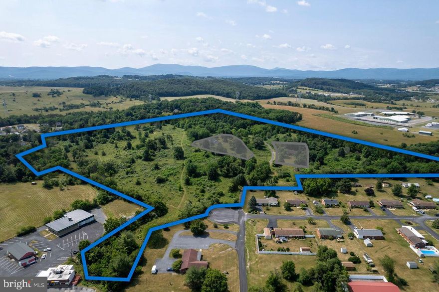 Extraordinary development opportunity encompassing nearly 40 acres of land zoned for both General Business and General Agriculture. This remarkable property enjoys an ideal location, located just over a mile from Augusta Health and I-64, providing convenient access to Tinkling Springs Rd. With public water and sewer readily available, the groundwork is laid out for integration into existing infrastructure. Additionally, the property is within Augusta County's "Comprehensive Plan", which is a guide for land use decision making that may facilitate changes in zoning. Whether you envision commercial endeavors, agricultural pursuits, or a residential neighborhood, this versatile land with beautiful mountain views offers endless potential. Don't miss out on this unparalleled chance to make your mark in a highly desirable location. Take advantage of the strong local economy, a growing population, and the ease of transportation provided by nearby I-64 & I-81. Additional nearby acreage available.