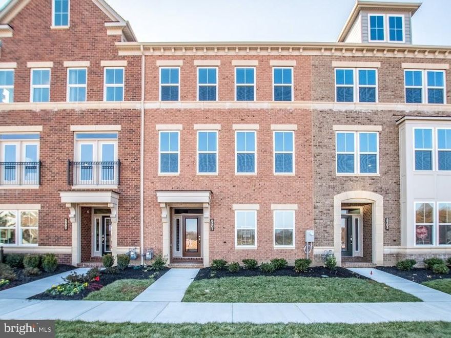 NVHOMES at Greenbelt Station QUICK DELIVERY Tyson Townhome with $10,000 in closing assistance. Luxury New Townhome Floor Plan built with energy efficient features, classic exterior, beautiful interior appointments, designer kitchen and sumptuous bath details. Images shown are representative only.  Call or come visit us NVHOMES at Greenbelt Station Model for details.