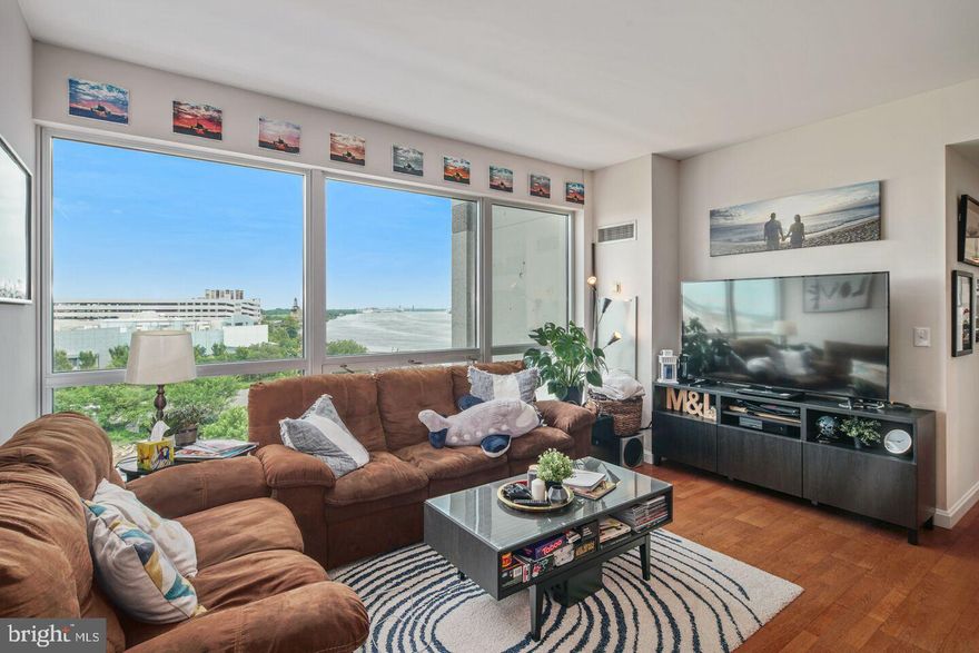 PICTURES COMING SOON!  This is a rarely available one plus true DEN style unit in the Regatta at Waterfront Square!  R707 features beautiful down river views from the living room, kitchen, den and master bedroom!  This unit is the definition of a true open concept floor plan.  R707 features a chef's kitchen with granite, stainless steel appliance package, recessed lighting and bright backsplash.  The master bedroom is oversized with walk in closet.  This unit is in a Gated community offering 24/7 guard and gate, as well as concierge, valet parking, pool and hot tub with river deck, fitness center, sauna and steam room. Waterfront Square Amenities: 9.5-acre riverfront enclave Philadelphia's largest green roof Lush outdoor common parks and gardens, including Milkweed Monarch Butterfly garden Gated entry Advanced security system with closed-circuit television Secure parking - 3 levels Shuttle to Center City that runs from 6:45am to 7:11pm M-F Complimentary guest & overnight parking 24/7 concierge, valet services and on duty guard Modern fitness center with on-site classes Oversized river deck 25-meter lap pool (junior Olympic) Sauna, steam room, spa, and massage rooms Poolside cafe & catering Stunning river walk trails (5 mile) Close proximity to area highways & airports (676,95, all bridges) On-site putting green On-site dog park and On-site dog run Condo's Features: Oversized, floor-to-ceiling windows (Penthouse style) Stunning views of the river and soaring ceilings up to 10 feet. Pricing inclusive of 1 - car parking license. Heating and cooling included in the condo expense.